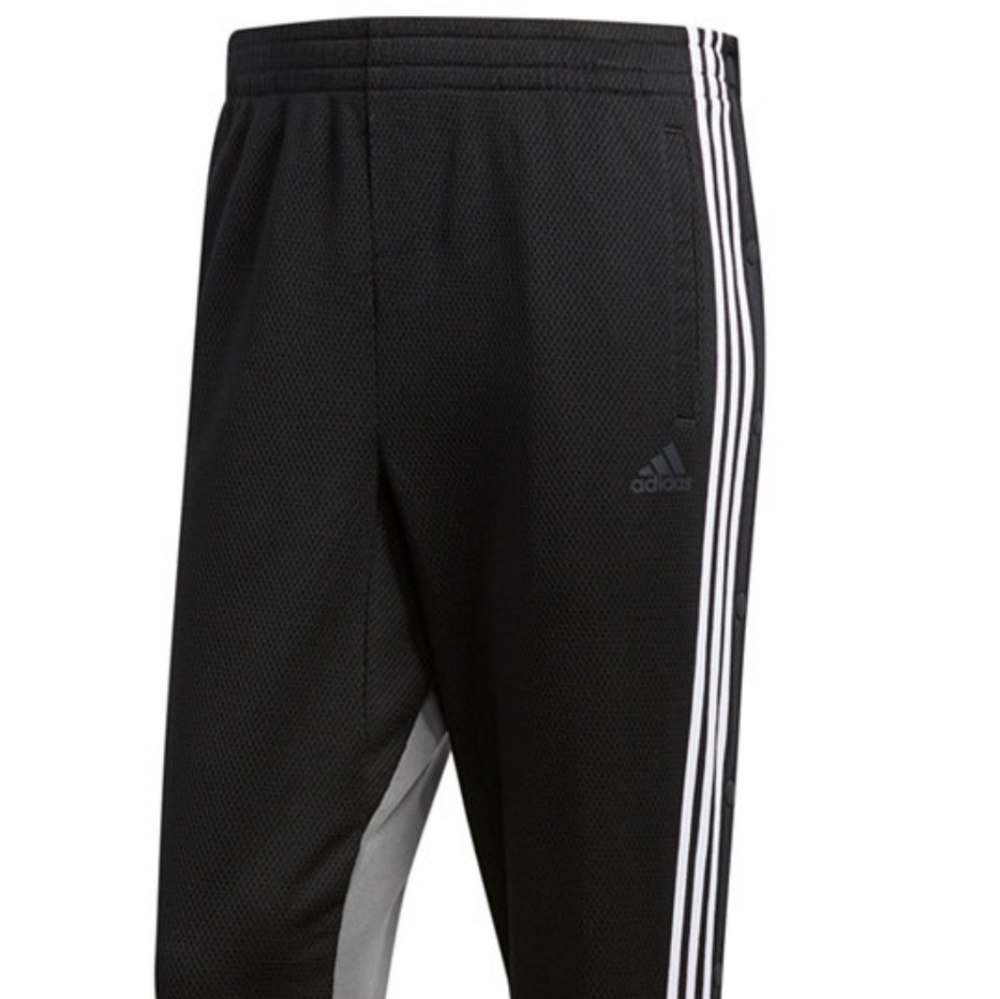 Mens adidas snap track pants